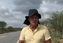 Sargento Neto inicia caminhada de 200 km pedindo liberdade para “presos políticos”
