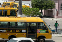 Ônibus escolares da região passam por fiscalização neste domingo em Ingá