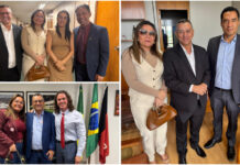 Em Brasília, na companhia do deputado Fábio Ramalho e 1ª dama Zilmara, prefeito Ari busca recursos e articula novos investimentos para Riachão do Bacamarte