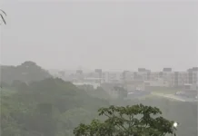 Todos os 223 municípios da Paraíba estão sob alerta de chuva forte até domingo