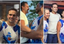 Jan recebe Lucas Ribeiro, Caio Roberto e Nabor em Ingá durante o Bloco Azulão 2026