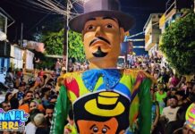 Carnaval de Serra Redonda encerra nesta terça (17) com Zé Pereira em Queimadas e Carnaval dos Paredões no centro