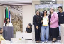 Vereadora Daniela homenageia atleta Josélia, que vem levando o nome de Ingá ao pódio nas corridas de rua na região