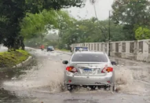 Bairros de João Pessoa registram mais de 100 mm de chuvas nas últimas 24 horas