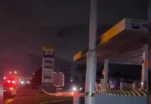Grupo explode cofre de posto de combustíveis às margens da BR-101, em João Pessoa