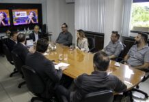 Presidente do TCE-PB recebe conselheiros nomeados para tratar dos procedimentos de posse