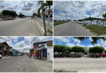 Faixas de pedestres apagadas preocupam moradores e estudantes no centro de Ingá