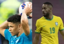 Paraibanos Matheus Cunha e Douglas Santos são convocados para amistosos da Seleção contra França e Croácia