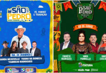 Serra Redonda e Itatuba seguem com programação do São Pedro e prometem mais uma noite de grandes shows