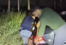 Hulk ajuda a desatolar carro em estrada de barro na zona rural de Campina Grande; confira vídeo