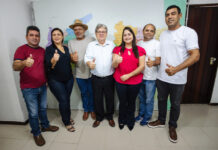 LIDERANÇAS POLÍTICAS DE INGÁ FECHAM APOIO A PRÉ CANDIDATURA DE JOÃO AZEVÊDO AO SENADO