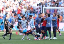 De la Fuente condena confusão após final e critica atletas argentinos