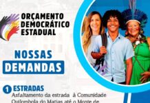 Serra Redonda define três prioridades para o Orçamento Democrático Estadual; população já pode votar pela internet