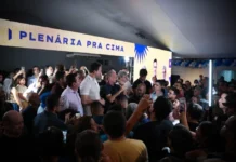 “O que queremos é que o estado siga em frente”, diz Nabor ao lado de João e Lucas em Itabaiana