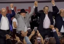 Com falas contra privatizações e apoio de Lula, PT lança candidatura de Fernando Haddad ao governo de São Paulo
