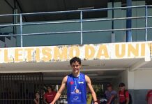 ATLETA JOÃO GABRIEL CONQUISTA 3° LUGAR NO CAMPEONATO PARAIBANO DE ATLETISMO SUB20 | 1.500m em 5mnts e 4s