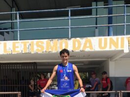 ATLETA JOÃO GABRIEL CONQUISTA 3° LUGAR NO CAMPEONATO PARAIBANO DE ATLETISMO SUB20 | 1.500m em 5mnts e 4s