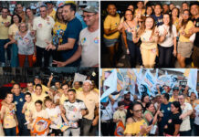 Fábio Ramalho participa de adesivaço e é recebido por apoiadores em Riachão