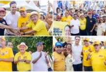 Parada estratégica: caravana de Lucas Ribeiro foi ao encontro do grupo de Robério Burity em Ingá