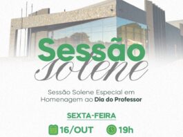 Câmara de Ingá realiza sessão solene em homenagem aos professores nesta sexta-feira