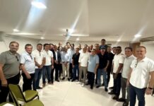 Prefeito Leo Bezerra reúne vereadores de João Pessoa após primeiro turno das Eleições 2026