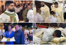 Ingaense Jean Clauber é ordenado sacerdote em celebração na Catedral de Nossa Senhora das Neves